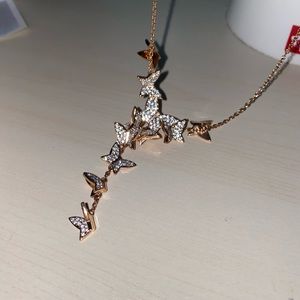 Swarovski butterfly necklace